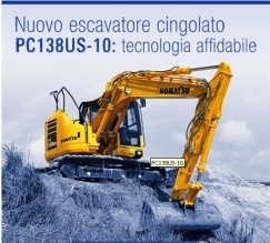 Nuovo escavatore Komatsu